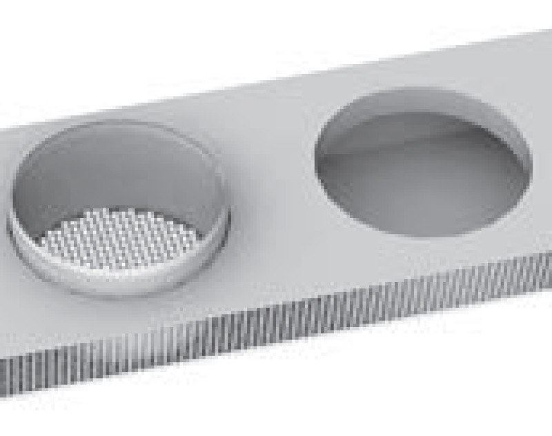 Декоративная решётка Komfovent LD-125-RAL9003 Декоративная решётка Komfovent LD-125-RAL9003