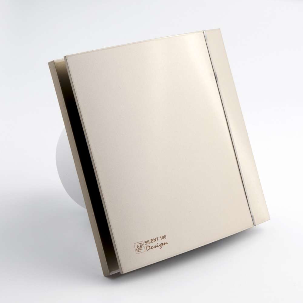 Накладной вентилятор Soler Palau SILENT-100 CRZ CHAMPAGNE DESIGN 4C