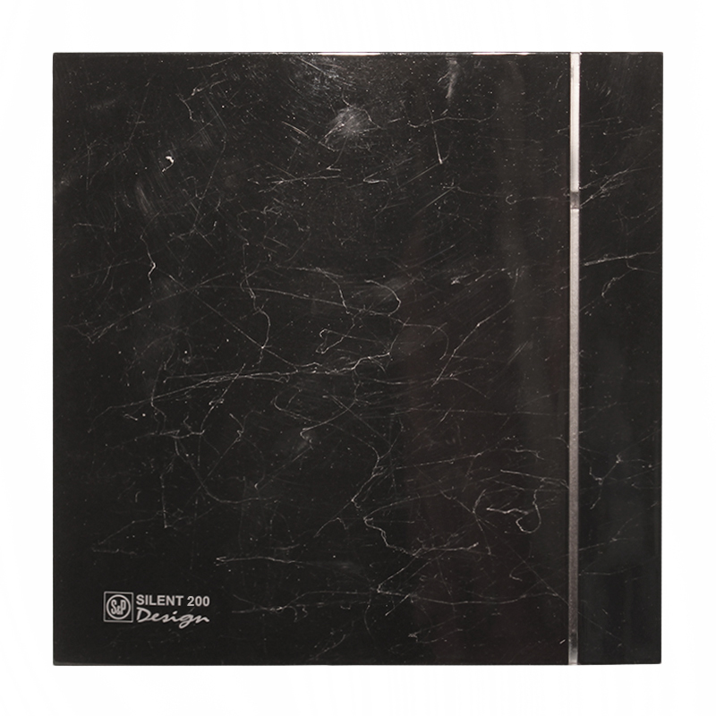 Накладной вентилятор Soler Palau SILENT-200 CZ MARBLE BLACK DESIGN 4C