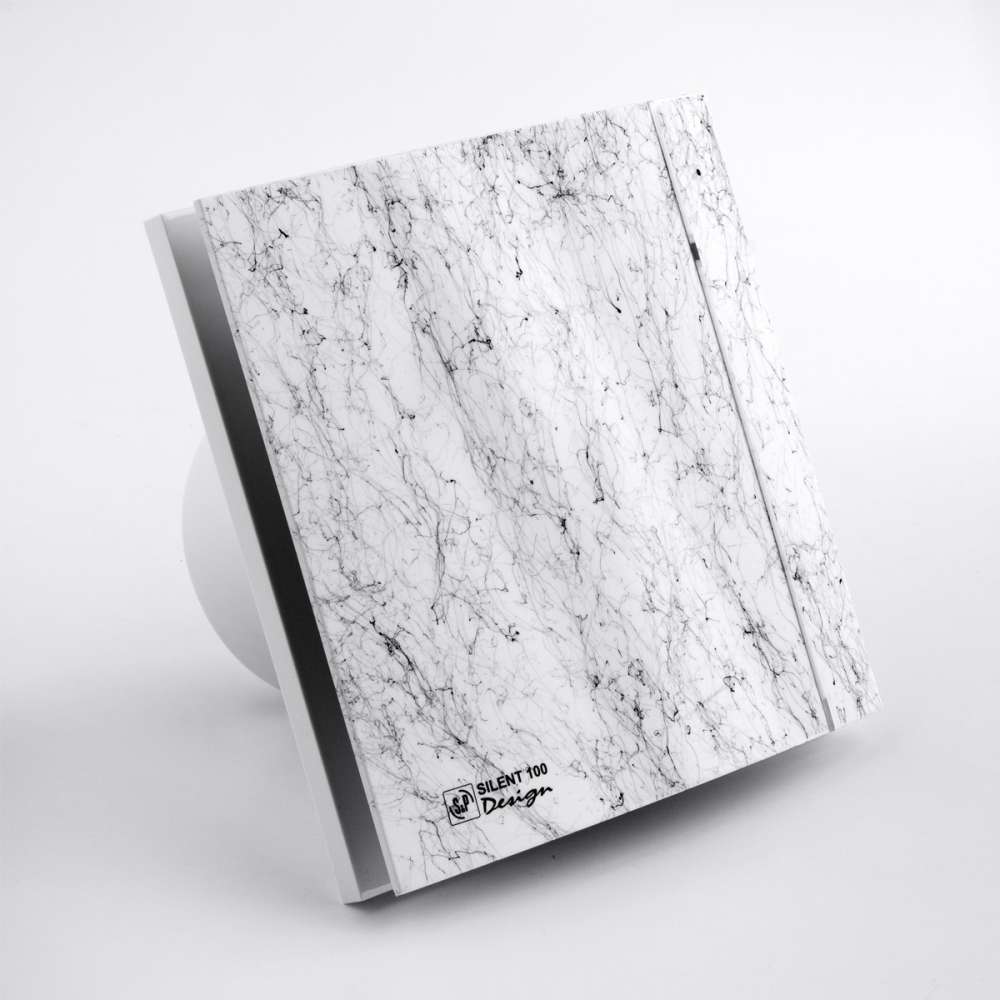 Накладной вентилятор Soler Palau SILENT-100 CZ MARBLE WHITE DESIGN 4C