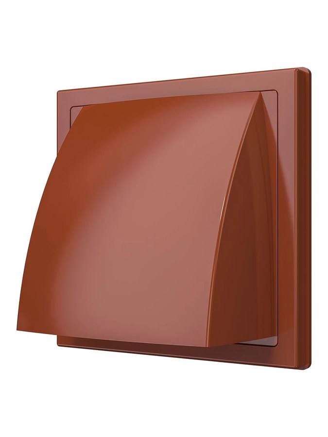 Выход стенной КФВ фланец D125 обратный клапан 150х150 ASA терракотовый ERA