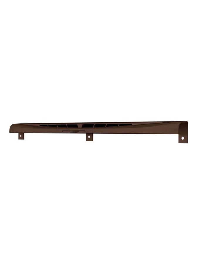 Клапан приточный WV оконный регулируемый фильтр G3 L0,35м пластик коричневый ERA