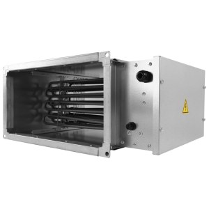 Электрический нагреватель для прямоугольных каналов ZILON ZES 400x200-9