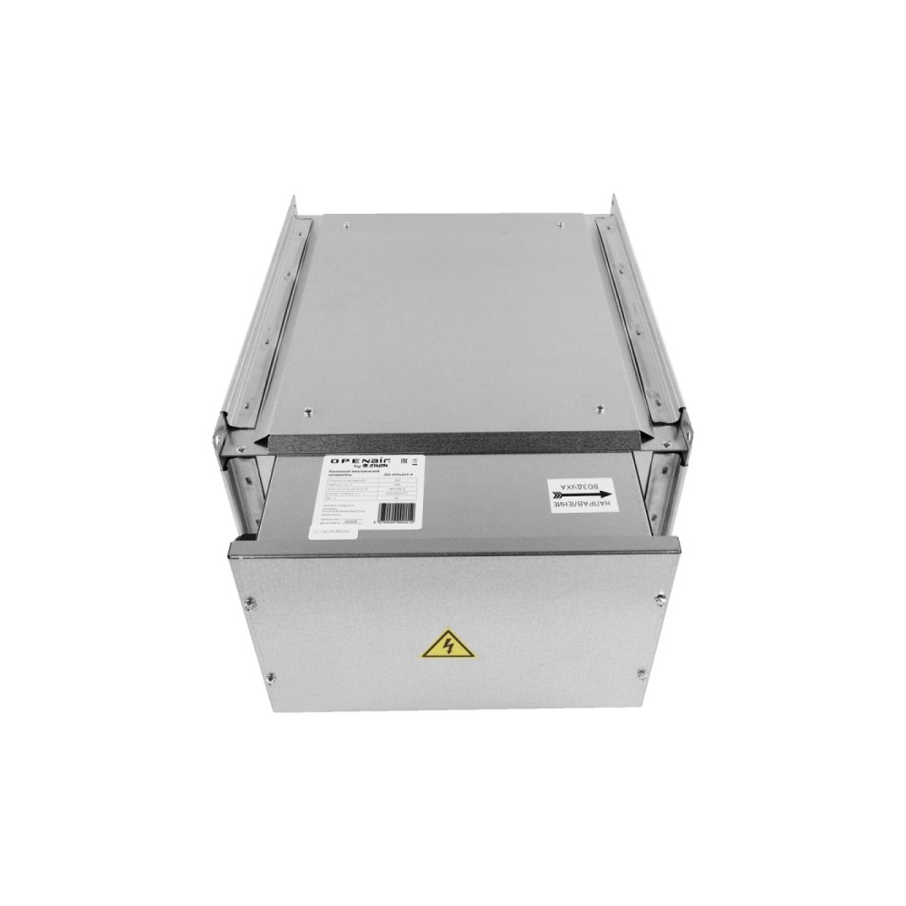 Электрический нагреватель для прямоугольных каналов ZILON ZES 600x350-18