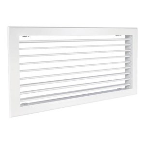 Настенная однорядная решётка ZILON 1 WA 400*100