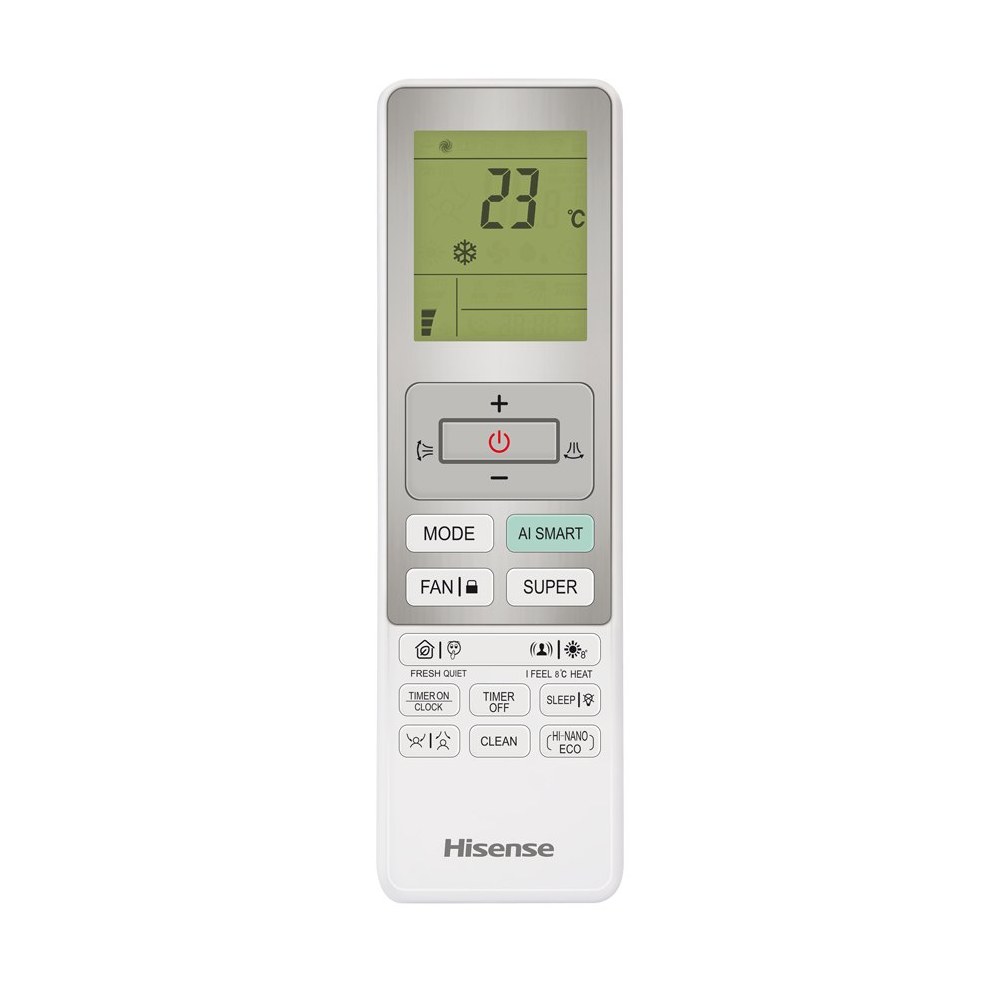 Внутренний блок мульти сплит-системы настенного типа Hisense VISION PRO 2.0 CARBON MULTI SUPERIOR DC Inverter AS-10UW4RXVQH01AG(B)