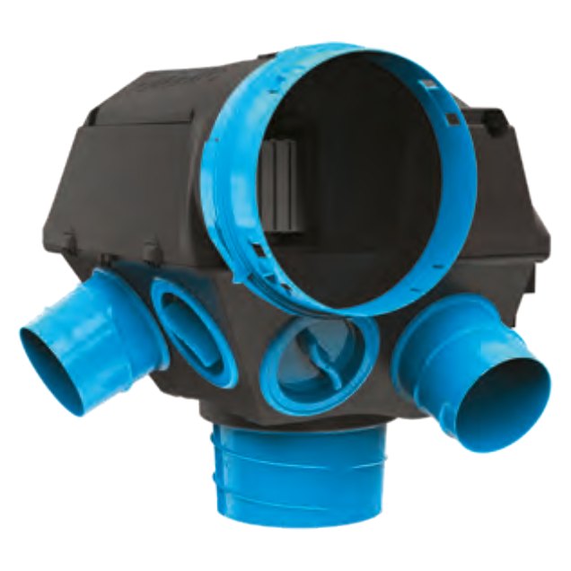 Многозональный вытяжной вентилятор Dastech WSV-A-725EC, 725 м³/ч Многозональный вытяжной вентилятор Dastech WSV-A-725EC, 725 м³/ч