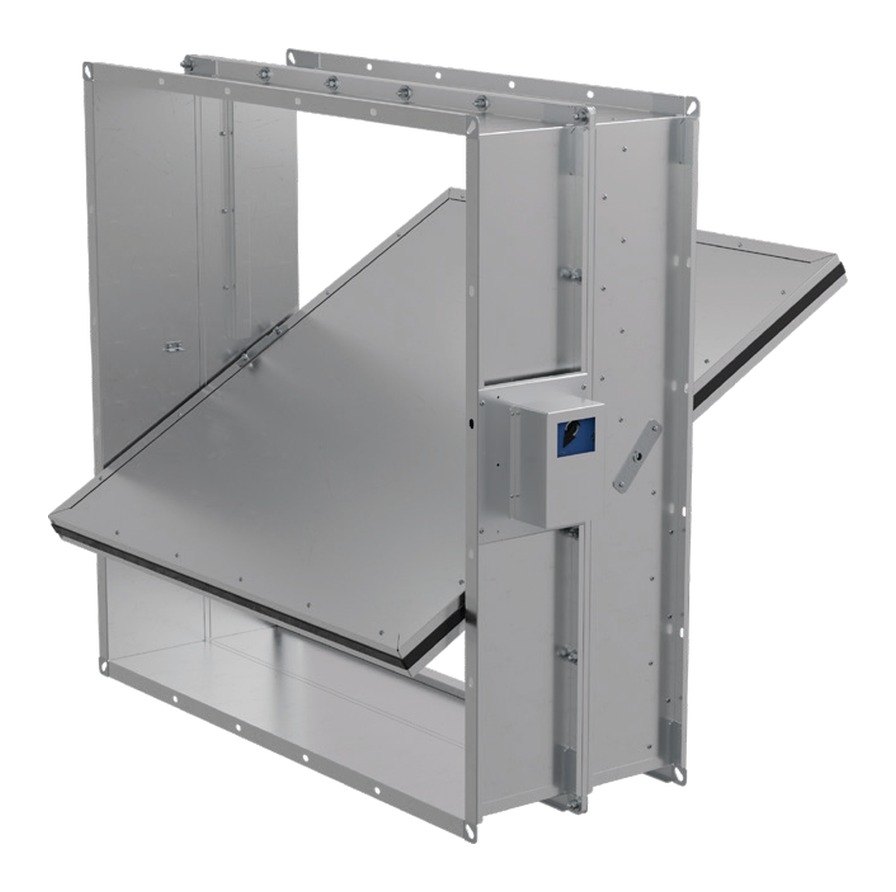 Клапан противопожарный ОЗ-120 700×500 Клапан противопожарный ОЗ-120 700×500