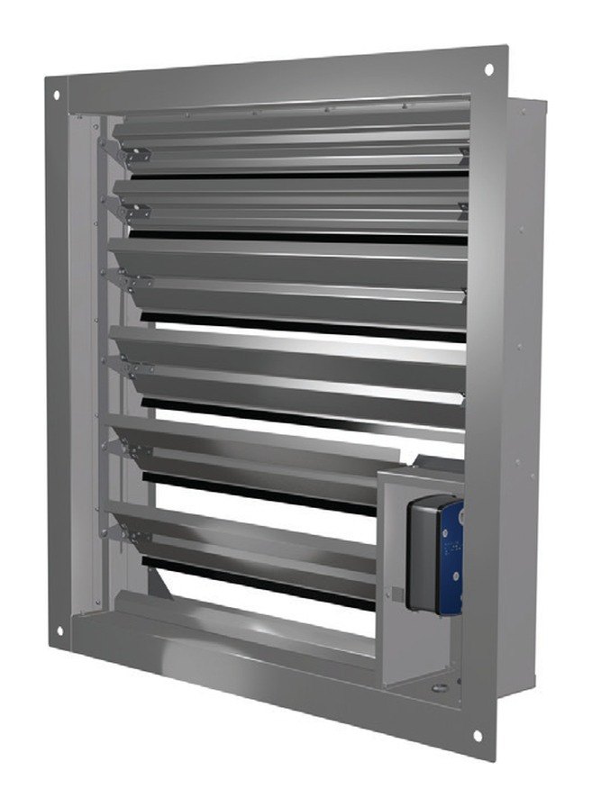 Клапан дымоудаления ДМУ-МС 900×650 многостворчатый Клапан дымоудаления ДМУ-МС 900×650 многостворчатый