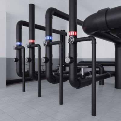 Трубка теплоизоляционная РУ-ФЛЕКС СТ 9×108 мм, 2 м