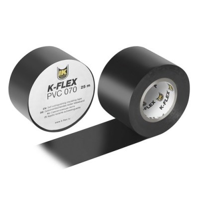 Лента ПВХ K-FLEX PVC AT 070 50 мм × 25 м, чёрная