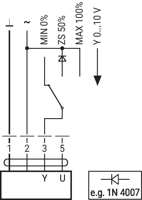 SMQ24A-MF — Поворотный переключатель